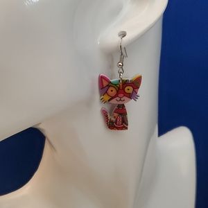 Cat Earrings